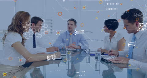 Innovative Teamwork with Futuristic Data Visualization