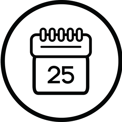 Minimalist Calendar Icon on Transparent Background Vector - Download Free Stock Videos Pikwizard.com