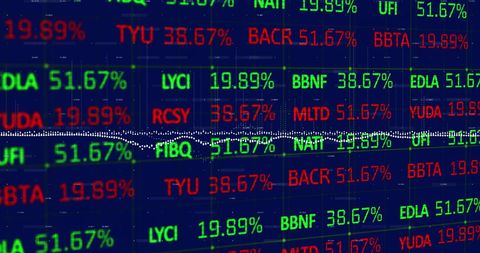 Dynamic Stock Market Data Display with Real-Time Graphs - Download Free Stock Images Pikwizard.com
