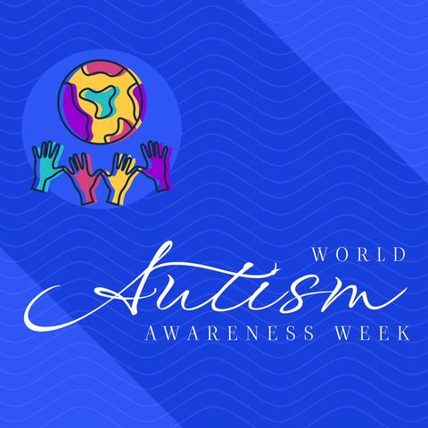 world autism awareness week campaign concept with puzzle globe - Download Free Stock Templates Pikwizard.com