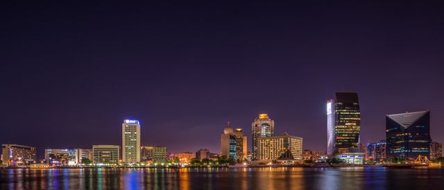 Panorama Photography of City at Night - Download Free Stock Photos Pikwizard.com