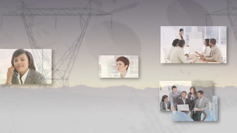 Digital Interface Animation Integrating Business and Technology