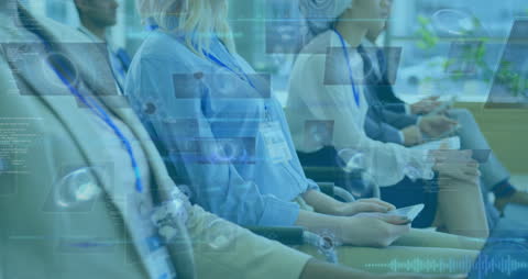 Innovative Business Technology Interface Experience Concept