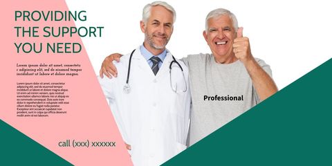 Doctor and Happy Patient Highlighting Quality Health Care