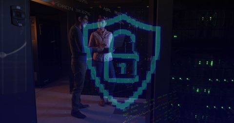 IT Engineers Discuss Cybersecurity in Data Center