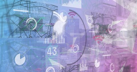 Advanced Data Networks in Urban Environments - Download Free Stock Images Pikwizard.com