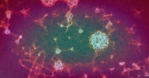 Abstract Molecule Patterns on Vivid Purple Background - Download Free Stock Images Pikwizard.com