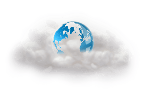 transparent globe surrounded by cloud depicting weather and shapes - Download Free Stock Videos Pikwizard.com