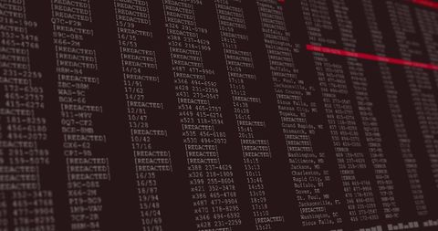 Data Processing Display Screen in Grey and Red - Download Free Stock Images Pikwizard.com
