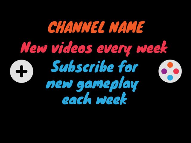 Gaming Channel Subscription Banner Encouraging New Weekly Videos - Download Free Stock Templates Pikwizard.com