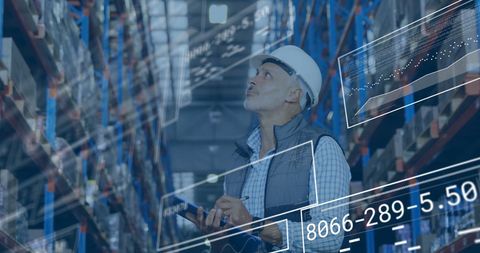 Warehouse Inventory Data Analysis and Management - Download Free Stock Images Pikwizard.com