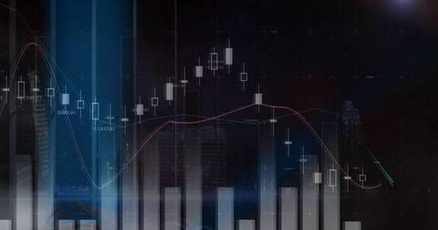 Abstract Digital Financial Chart with Analysis Interface - Download Free Stock Images Pikwizard.com
