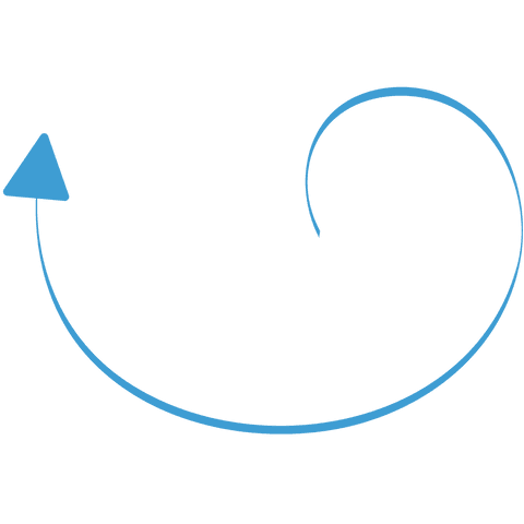 blue curved arrow on transparent background for direction concept - Download Free Stock Videos Pikwizard.com