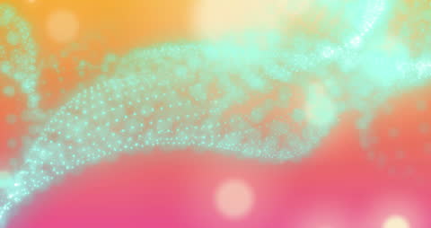 Dynamic Light Particles over Gradient Background