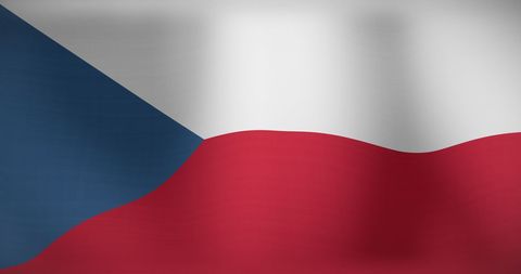 Czech Republic Flag Waving Symbol of National Pride - Download Free Stock Images Pikwizard.com