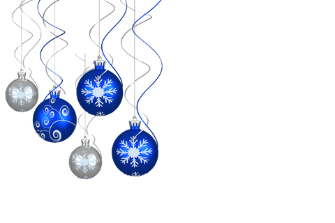 transparent hanging christmas baubles with festive snowflake design - Download Free Stock Videos Pikwizard.com