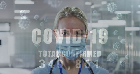 Healthcare Worker Battling COVID-19 Pandemic with Determination