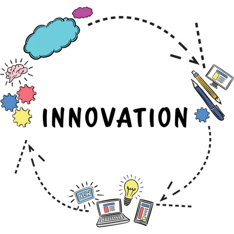 transparent innovation icons design framework with creative elements - Download Free Stock Videos Pikwizard.com
