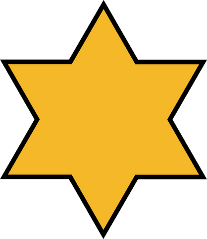 yellow six-pointed star icon on transparent background - Download Free Stock Videos Pikwizard.com