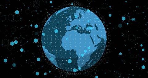 Digital Data Globes and Technology Integration - Download Free Stock Images Pikwizard.com