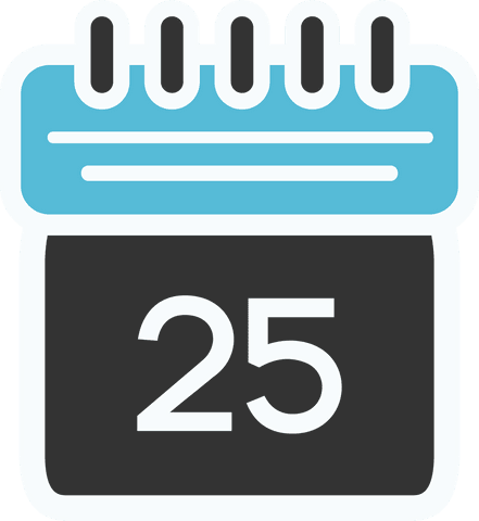 Digital Calendar Illustration with Date on Transparent Background - Download Free Stock Videos Pikwizard.com