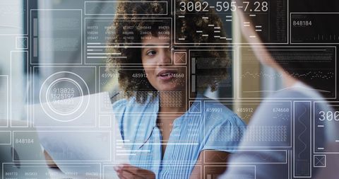 Business Teamwork Harnessing Digital Technology in Office