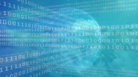 Global Data Processing Concept with Binary Code Over Earth