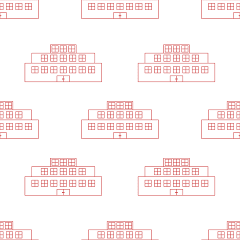 repeating red building pattern on transparent background - Download Free Stock Videos Pikwizard.com