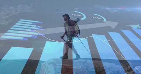 Dynamic Intersection of Hiking and Financial Data Analysis