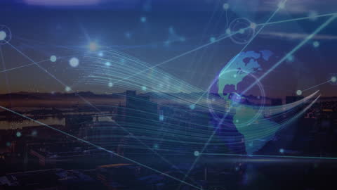 Global Network Connectivity with Digital Data Flow