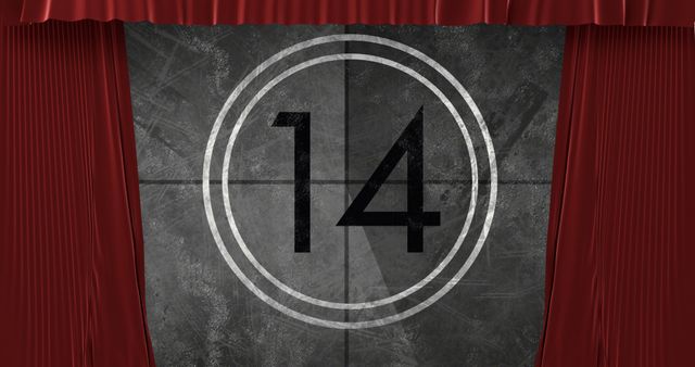 Vintage Countdown on Stage Background - Download Free Stock Images Pikwizard.com