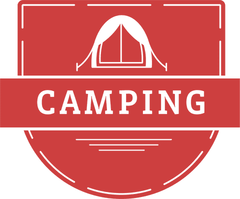 camping text with tent icon on transparent background - Download Free Stock Videos Pikwizard.com