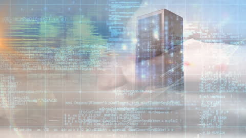 Digital Data Processing with Server and Code Overlay