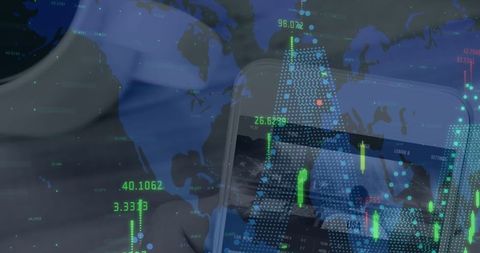 Global Financial Data and Technology Interface Concept