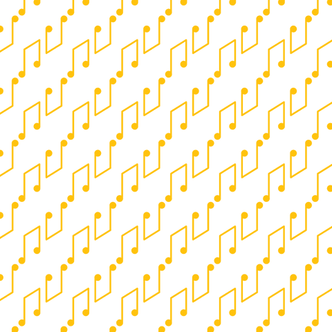 seamless pattern of musical notes on transparent background - Download Free Stock Videos Pikwizard.com