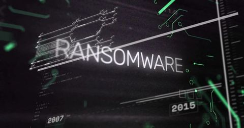 Glitching Ransomware Cyber Panel in Tech Environment