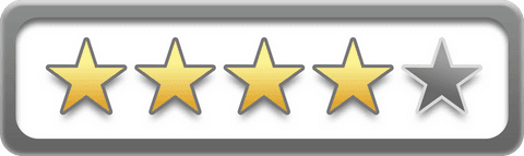 Transparent Four Star Rating Banner with Gradient Design - Download Free Stock Videos Pikwizard.com