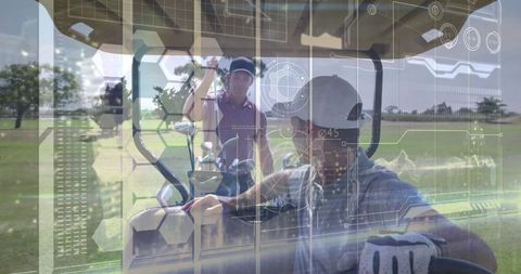 Innovative golfing with technology augmented reality