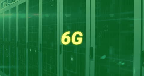 6G Technology with Digital Data and Servers in Green