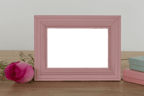 transparent interior photo frame with rose and gifts display - Download Free Stock Videos Pikwizard.com