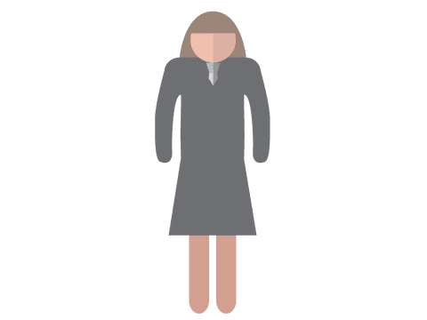 Flat Illustration Woman Silhouette on Transparent Background - Download Free Stock Videos Pikwizard.com