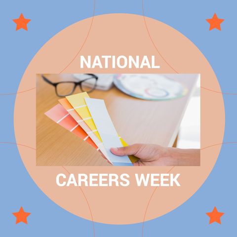 Celebrating National Careers Week with Creative Color Swatches - Download Free Stock Templates Pikwizard.com
