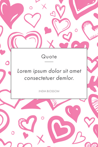 Trendy Transparent Hearts Pattern with Inspirational Quote - Download Free Stock Videos Pikwizard.com