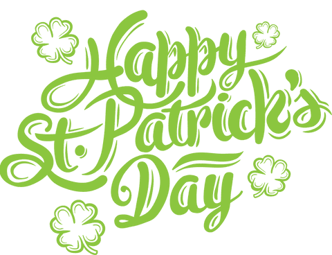 Festive St. Patrick's Day Typography on Transparent Background - Download Free Stock Videos Pikwizard.com