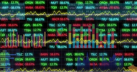 Innovative Financial Data Processing Background Virtual Interface - Download Free Stock Images Pikwizard.com