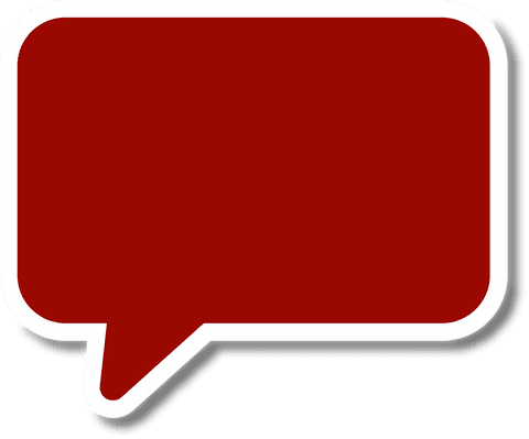 Red Speech Bubble on Transparent Background for Messages - Download Free Stock Videos Pikwizard.com
