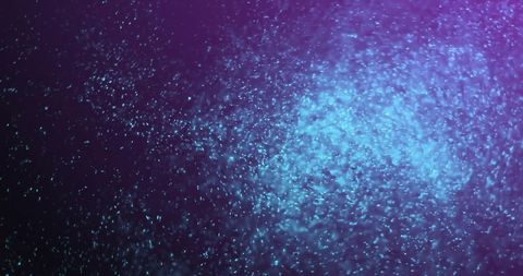 Blue Glowing Particles on Vibrant Purple Gradient - Download Free Stock Images Pikwizard.com