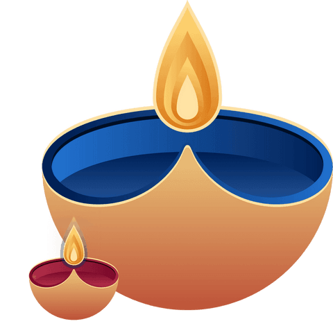 Flat Oil Lamps Design on Transparent Background for Festive Decor - Download Free Stock Videos Pikwizard.com