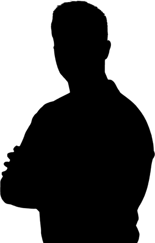 athletic human silhouette in transparent black background - Download Free Stock Videos Pikwizard.com
