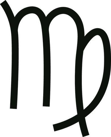transparent virgo zodiac symbol icon - Download Free Stock Videos Pikwizard.com